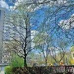 Bright 14Th Floor Apartment Warsaw Centrum Sunset Park Views By Polandbnb