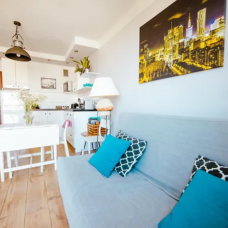 Bright 14th Floor With Balcony & Views * Warsaw