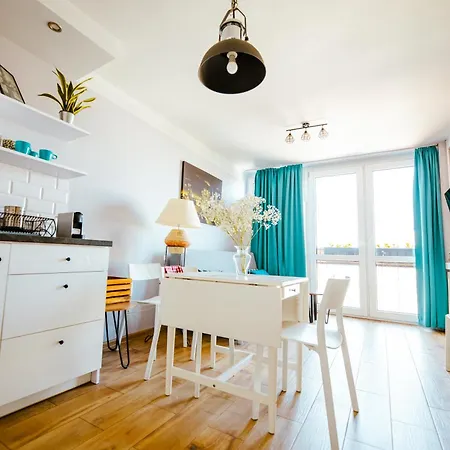 Bright 14th Floor With Balcony & Views * Warsaw