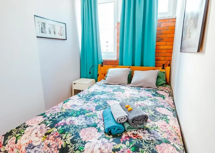 Apartman Bright 14th Flr Sunset Park View By Polandbnb Varsó
